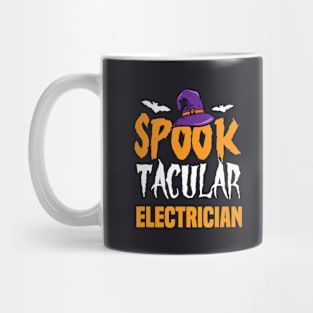 Spooktacular Electrician Halloween Costume Mug